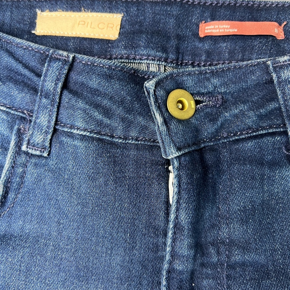 Anthropologie Pilcro & The Letterpress “The Demilune” Bootcut Jeans in size 26.